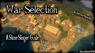 War Selection | A Stone Slinger Guide