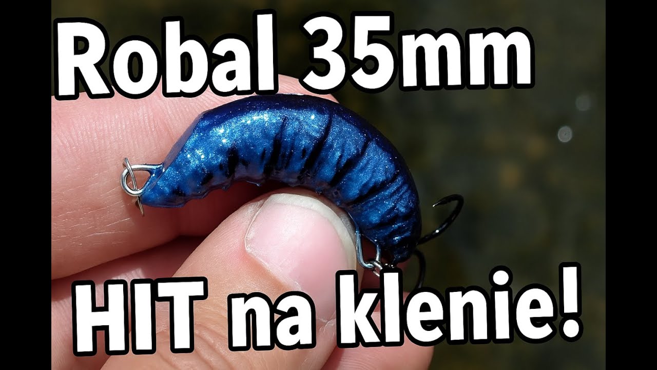 P Robal Bezsterowy wobler - Robal 35 - znowu w akcji! - YouTube