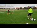 U12 goalkeeper training  sebastian lutin  nov112017