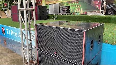 Waterproof Line Array sound systems from TI Pro Audio Manufacturer