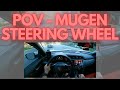 2021 Type R Pulls POV w/ Mugen Steering Wheel