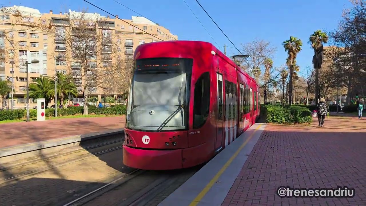 Estación de Alfauir | Metrovalencia | L6 | 4K