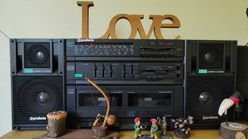 Bombox Gradiente Sistem CS5 no Bluetooth adaptado 