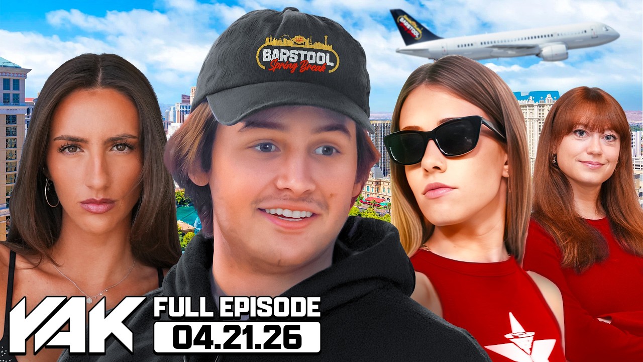 Spring Break Drama ERUPTS Sending Barstool HQ Into A Frenzy | The Yak 4-21-26