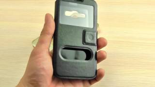 ОБЗОР: Оригинальный Кожаный Чехол-Книжка для Samsung Galaxy J1 (J120) 2016 года с Окном и Подставкой ОБЗОР: Оригинальный Кожаный Чехол-Книжка для Samsung Galaxy J1 (J120) 2016 года с Окном и Подставкой