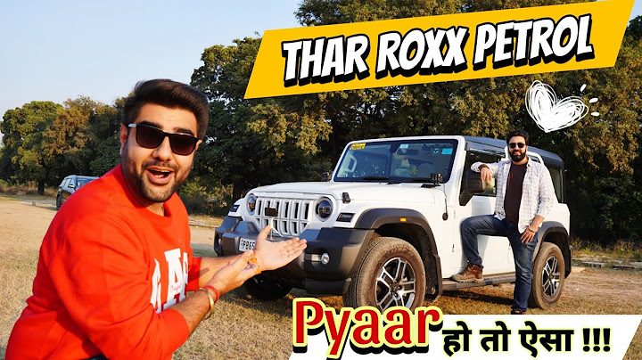 Thar बेच Ke, Thar Roxx ही le li.. वो Bhi petrol Mein !! Real Thar lover ❤️
