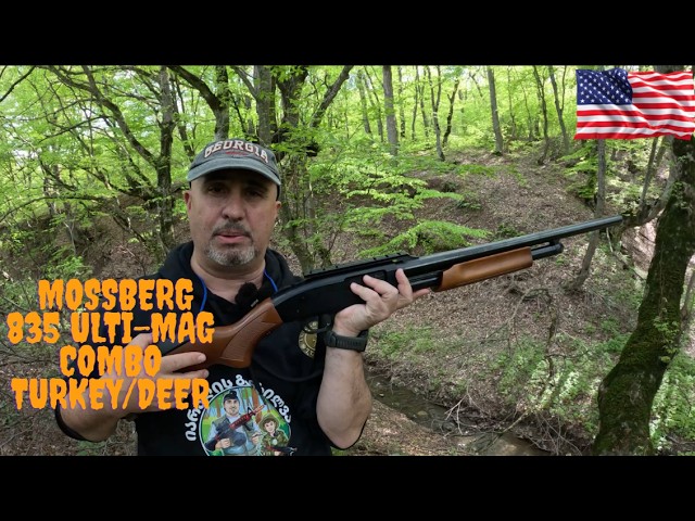 12კალ. დგუშიანი თფი. ,,მოსბერგი ; Mossberg 835 Ulti-Mag Combo Turkey/Deer