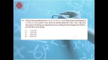 Charge Energy, Electric Field, Intensity, Real Time Solution 31 for FE Exam Mock Question Series 1