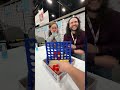 Playing Connect 4 with Trina Nishimura &amp; Brandon McInnis #AttackOnTitan #Demonslayer #gaming