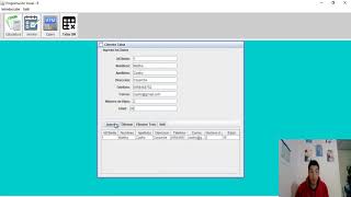 Programación Visual - TextArea y JTable