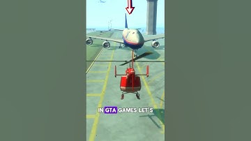If You Crash a Plane into Another Plane in Every GTA Game?