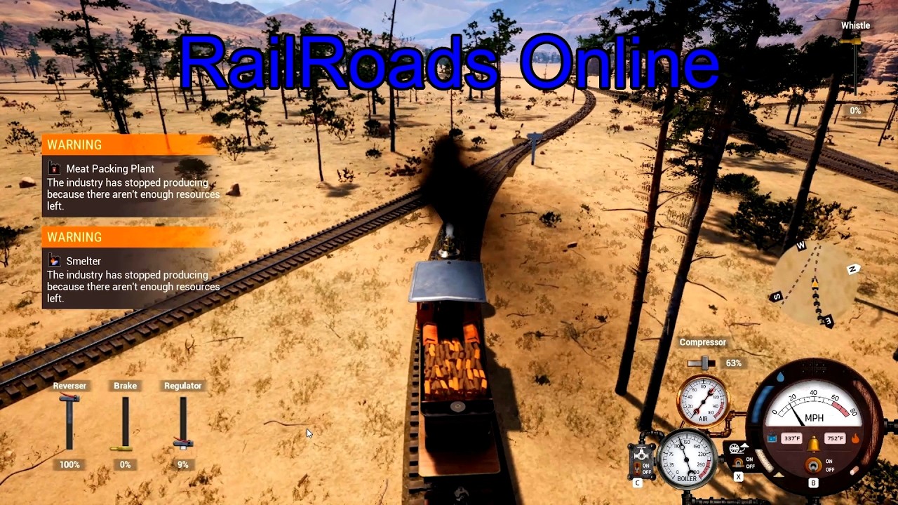 Railroads Online Sawmill Haul – Taking Goods to Sawmill 4 on Mesa Plains Map