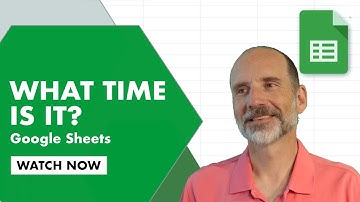 Using the Current Date or Time in Google Sheets Formulas