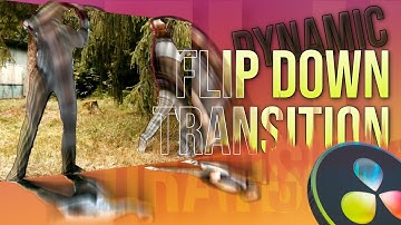 Dynamic Flip Down Transition | Music Video Wipe | Davinci Resolve