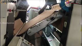 Ferraro Open Compactor Machine Year 2010 WW: 2400mm, full scope batcher & plaiter @ USD 85,000 FOB
