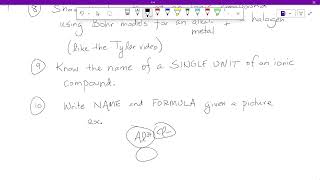 2025-11-14 Ionic Compound Quiz Outline ; Molecules