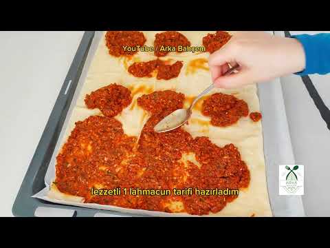 Hazır Yufkayla En Kolay Lahmacun Tarifi 😊🤗