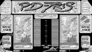 ATARI ST PD Tris v2 32 GFA BASIC HIGH BW MONO CHROME TETRIS CLONE The Sirius Cybernetics Corporation