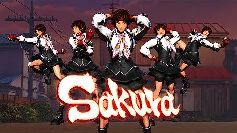 UMVC 3 - Dark Sakura Combos (Sakura Update)  Mod By Dragonify