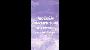 Tutotial Membuat Program Konversi Suhu di Java NetBeans