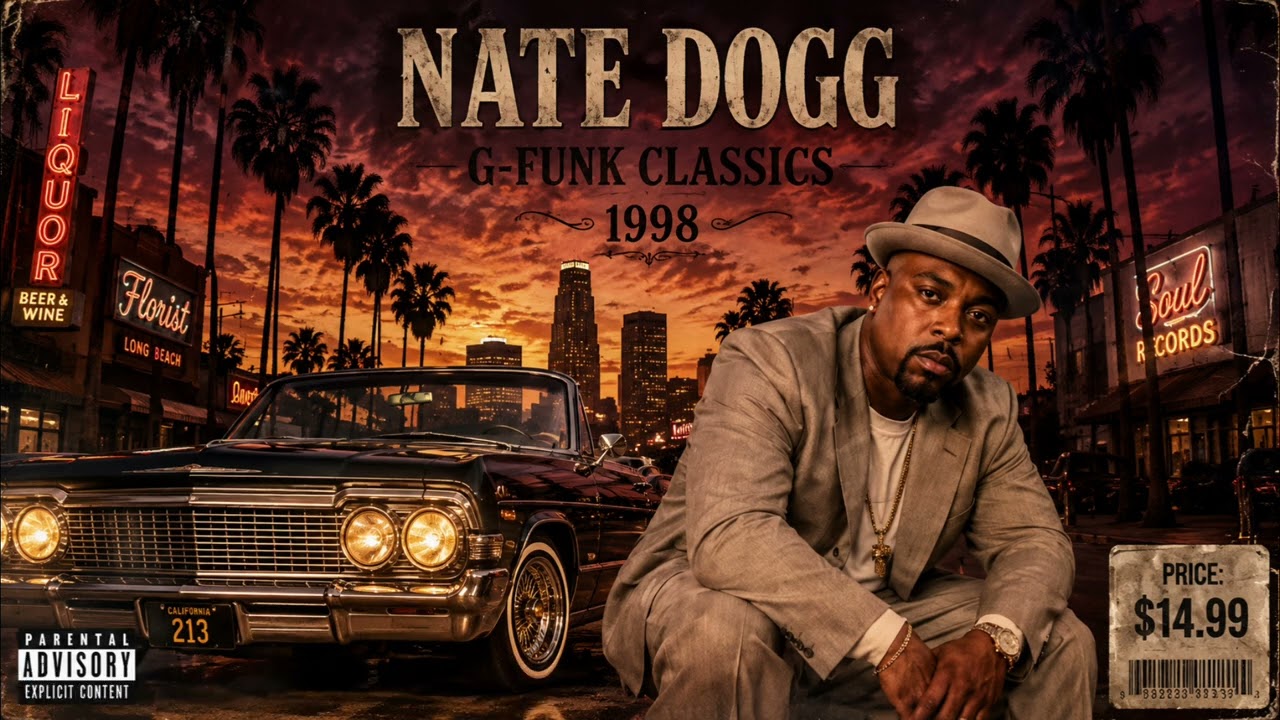 90s G-Funk Hip-Hop Vibes | West Coast Cruising | Original Rap Song