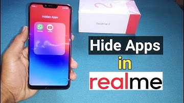 How to Hide & Unhide Apps in RealMe 2 and RealMe Other Devices