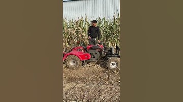 One machine with multiple functions saves time and labor, orchard greenhouse management rotary t