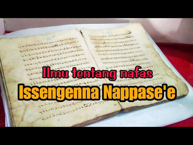 Lontara Issengenna nappase'e - Yang menjelaskan tentang nafas class=
