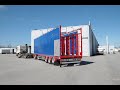 Kampapukkivaunu betonielementtien ajoon / Comb holder trailer for precast concretes