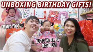 UNBOXING CAILEY&#39;S BIRTHDAY GIFTS! 🎀 | Candy Inoue💗