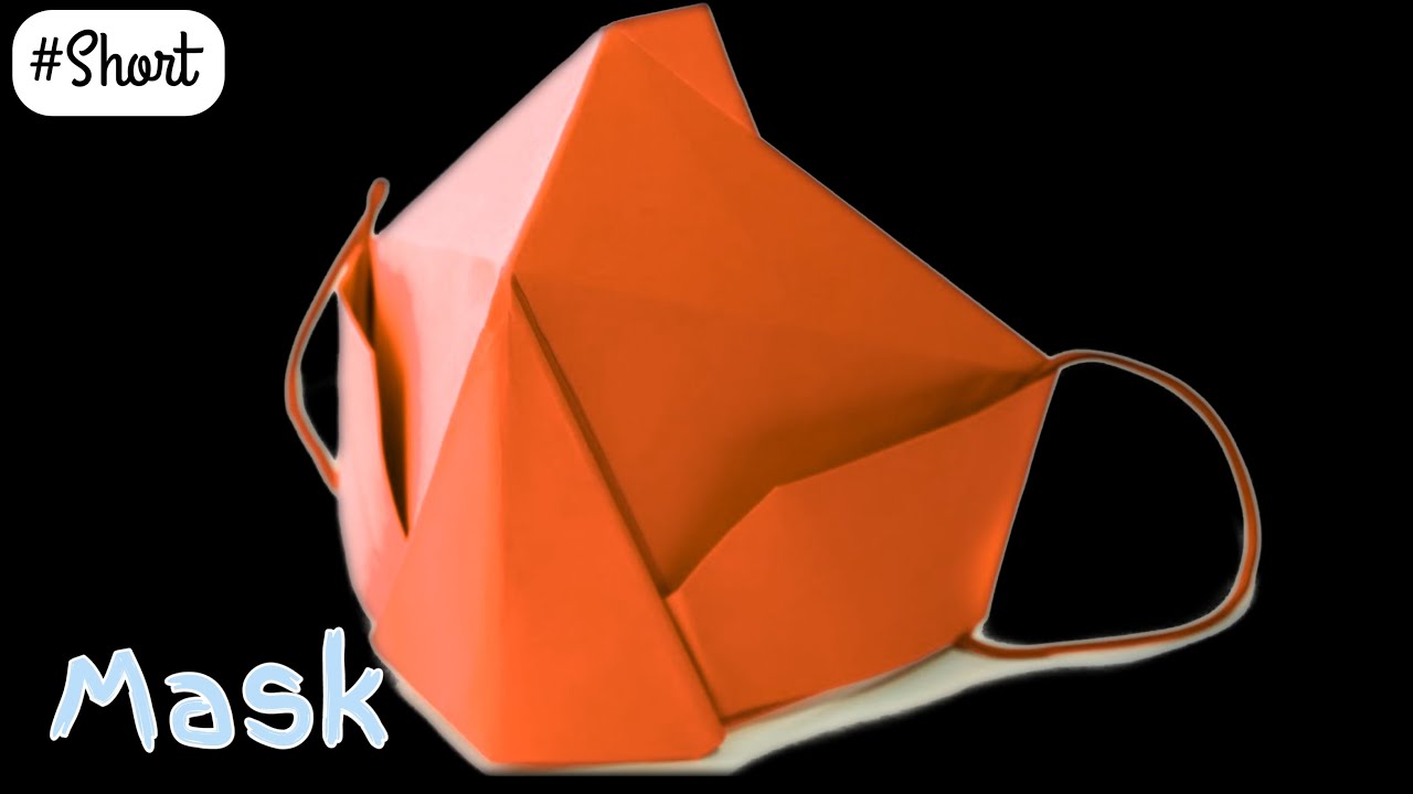 Origami Face Mask New Origami Craft Diy Paper Mask Easy Paper Face Mask Paper Mask 