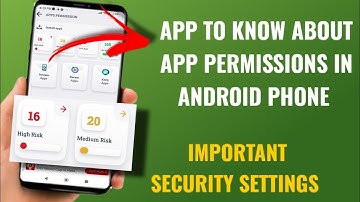 Know About Your Android Phones App Permission | App Permission Manager | English