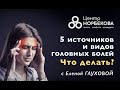 Открытый вебинар 5 источников и видов головных болей Что делать? с Еленой Глуховой 11 Января в 20:00