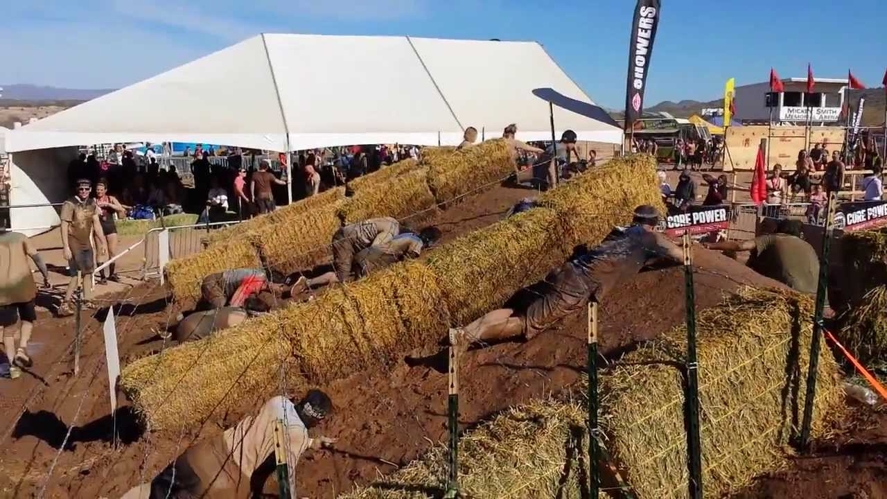 2014 Arizona Spartan Race - Last Obstacle - Bystander 1 - YouTube