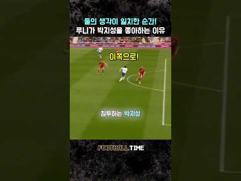 같은 그림을 본 박지성과 <strong>루니</strong>