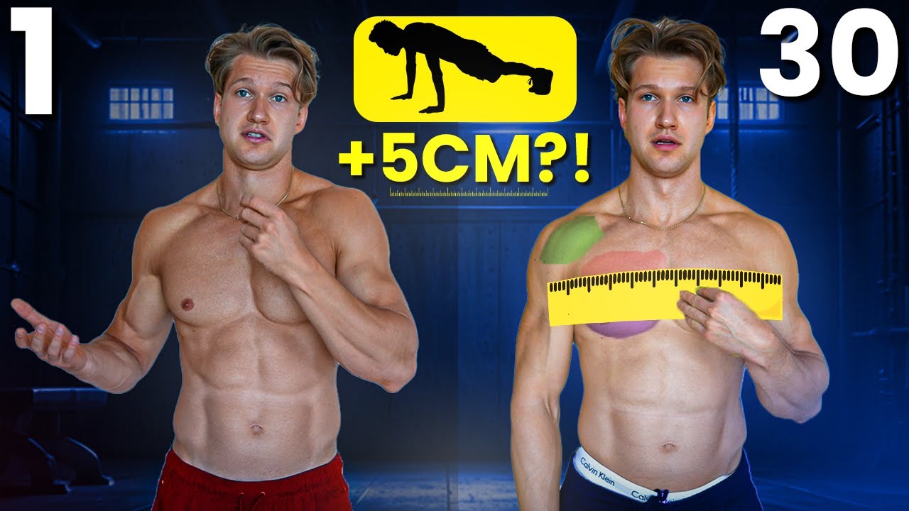 Robiłem 100 pompek przez 30 DNI | EFEKTY MNIE ZASKOCZYŁY