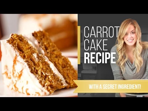 Carrot Cake Recipe W/ Secret Ingredient