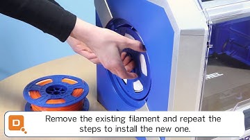 Dremel 3D40 Idea Builder: Filament Installation