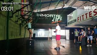Valentina Brito Fitgames Cat Escalado F. Wod2