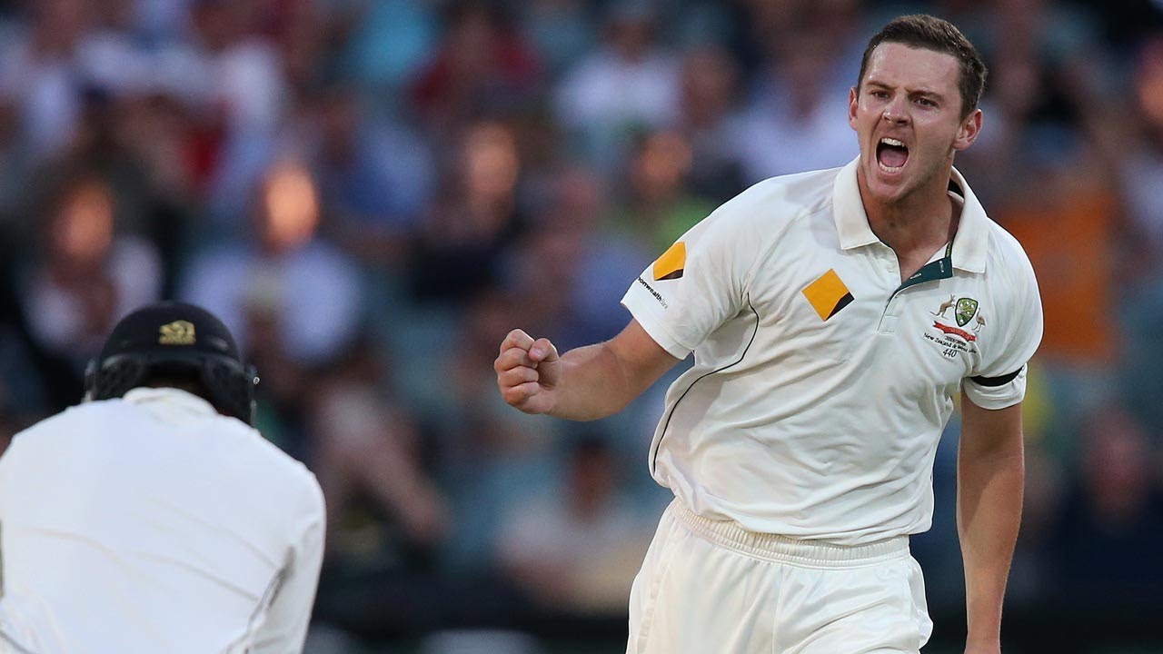 From the Vault: Hazlewood takes Test cricket's first pink-ball five-fa