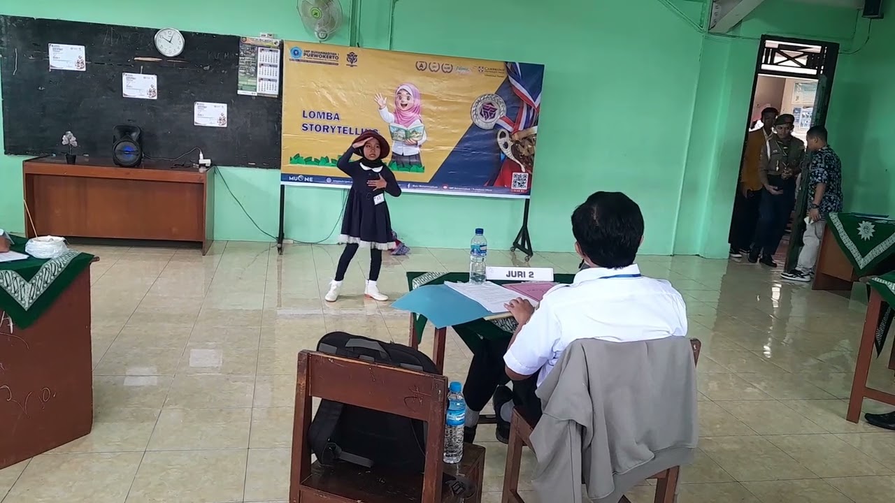 Story telling competition in purwokerto jawa tengah