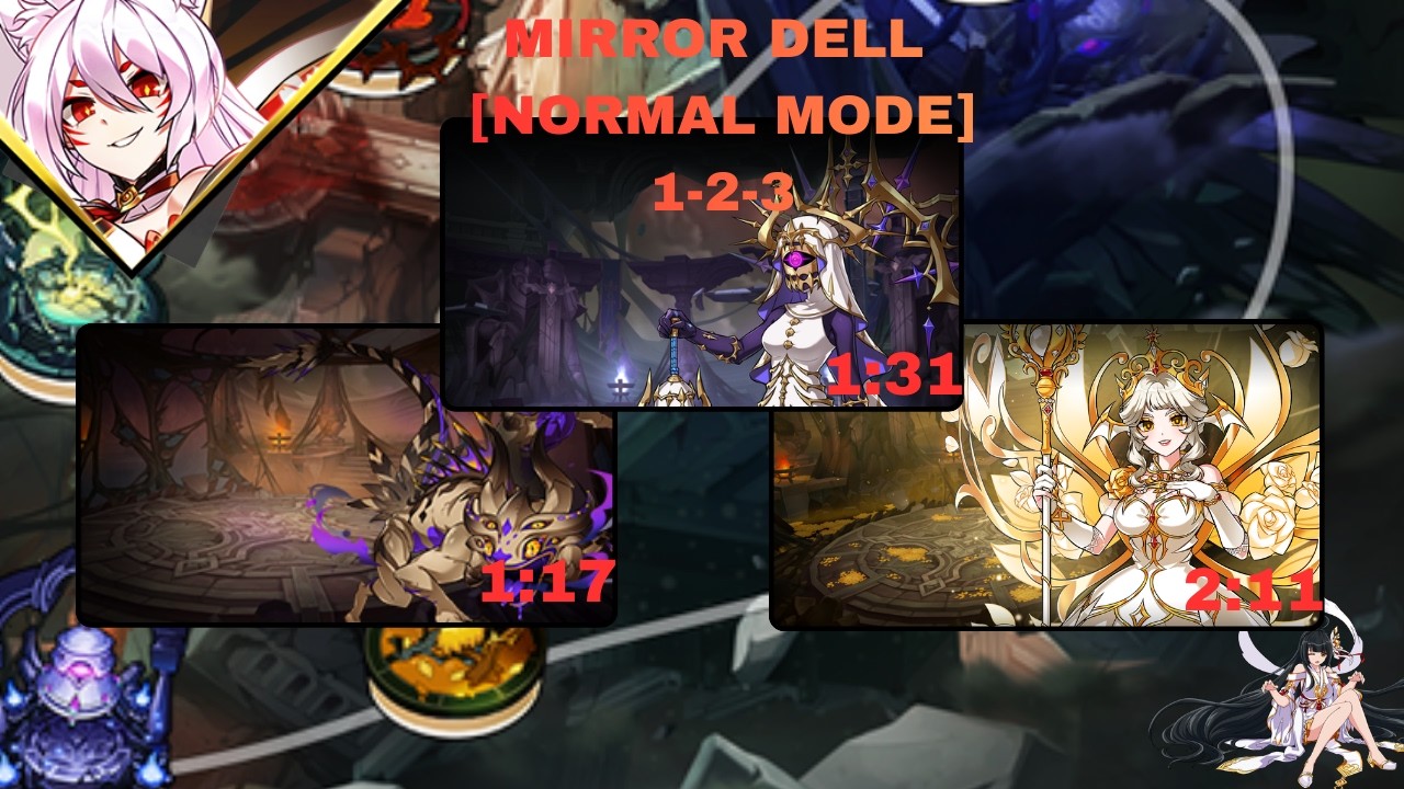 [Elsword/엘소드] Ara - Shakti | Mirror Dell New Dungeon [Normal Mode]