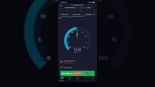 Тест скорости интернета Yota 4G безлимитный тариф