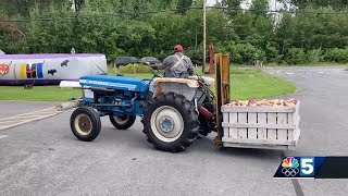 Apple-picking season begins at Banker Orchards in Plattsburgh
