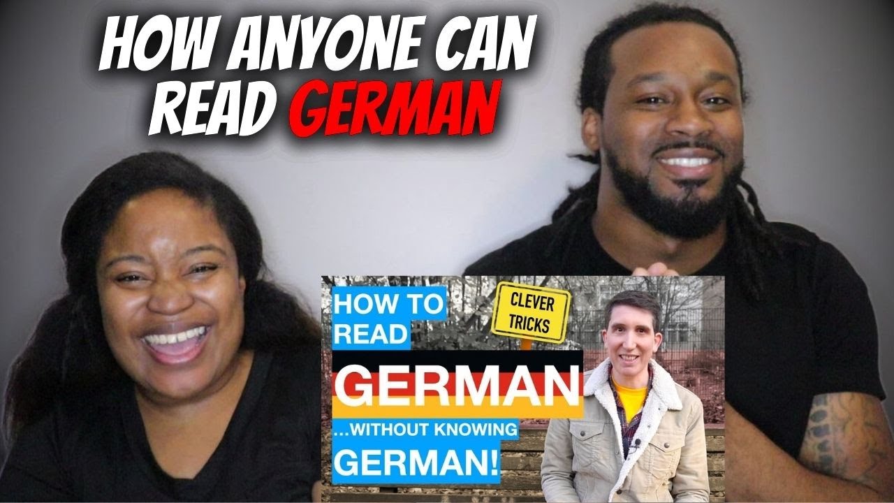 🇩🇪 LET'S LEARN GERMAN! American Couple Reacts 