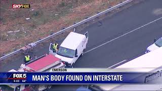 Man's body found along I 75 in Emerson