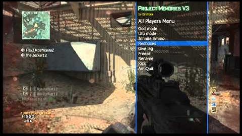 Project Memories V3 by Enstone MW3 Mod Menu [Mw3/1.24/PS3]