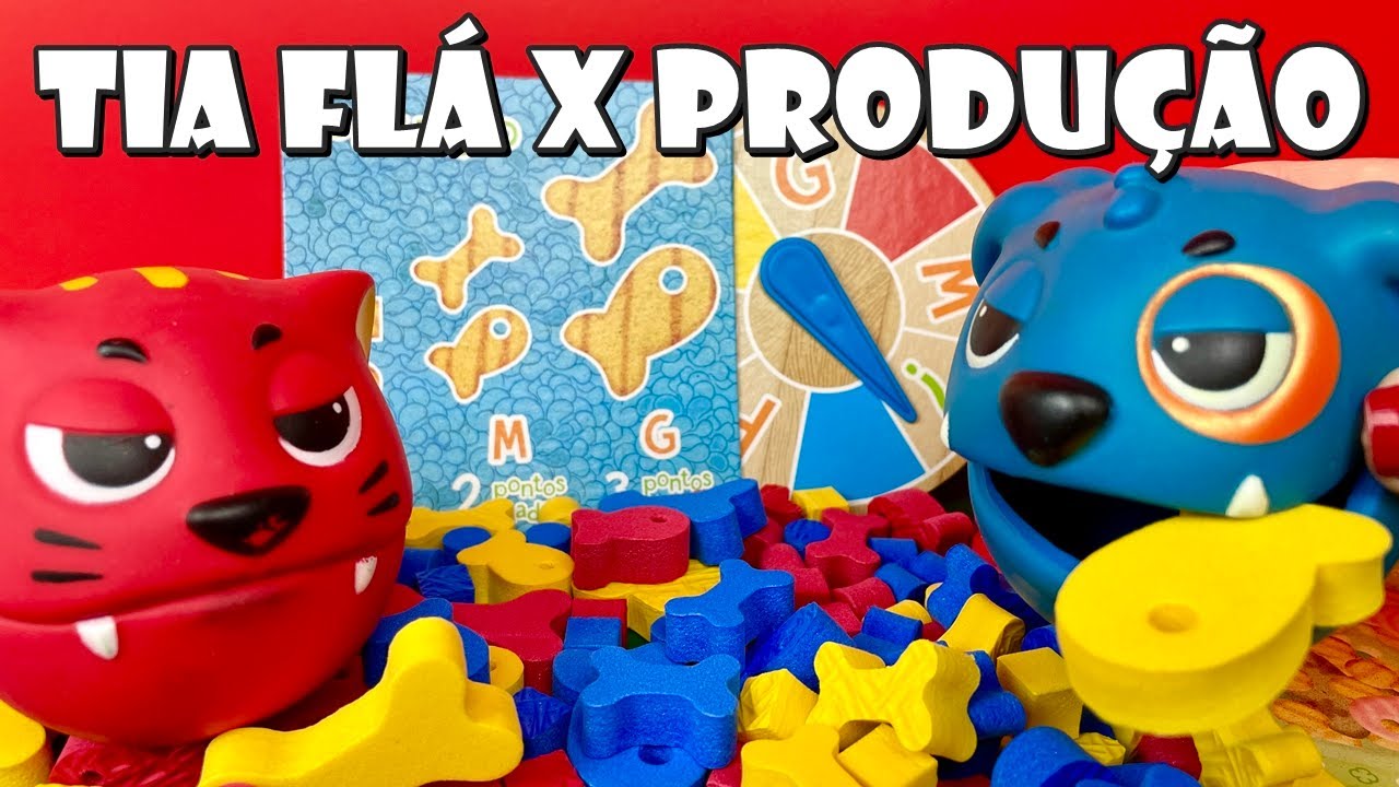 Disputa De CÃO e GATO! Papa Pets Tia Flá X Produção