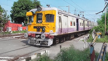 Super Speedy Barddhaman-Howrah Galloping Local Skip Through Railgate Quickly | Eastern Railways