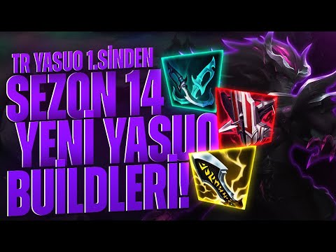 TR YASUO 1.SİNDEN YENİ SEZON İTEM REHBERİ | YASUO ÖĞRETİCİ | YENİ SEZON YASUO AŞIRI GÜÇLLÜ! | LoL